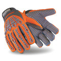 Hexarmor Cut Resistant Impact Gloves, A6 Cut Level, Uncoated, M, 1 PR 4070-M (8)