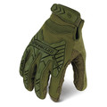 Ironclad Performance Wear Tactical Glove, Size 2XL, 9" L, Green, PR IEXT-IODG-06-XXL
