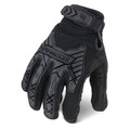 Ironclad Performance Wear Tactical Glove, Size M, 9" L, Black, PR IEXT-IBLK-03-M