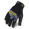 Ironclad Performance Wear Mechanics Touchscreen Gloves, L, Black/Silver, Polyester IEX-MWR-04-L
