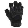Ironclad Performance Wear Tactical Glove, Size L, 7" L, Black, PR IEXT-FIBLK-04-L