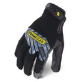 Ironclad Performance Wear Mechanics Touchscreen Gloves, M, Black/Silver, Polyester IEX-MGG-03-M