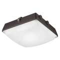 Lithonia Lighting LED Canopy Light, Dark Bronze, 3500 lm, 27W CNY LED P0 40K MVOLT DDB M4