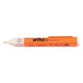 Wiha Voltage Detector, 110 to 250V AC, 6 in Length, Audible, Visual Indication, CAT IV Safety Rating 25505