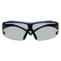 3M Safety Glasses, Gray Polycarbonate Lens, Anti-Fog, Scratch-Resistant SF407XSGAF-BLU
