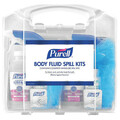 Purell Spill Kit, F/Body Fluids, W/User Protection, 2 Single-Uses/Kit 3841-08-CLMS