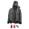 Milwaukee Tool M12 Heated AXIS Layering System w/HYDROBREAK Rain Shell 203RN-21XL