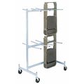 Raymond Products Folding Chair Cart, 500 lb. Load Capacity, Holds 48 Chairs 920L