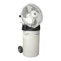 Schaefer Mobile Misting Air Circulator 18" Non-Oscillating, 115VAC, 1400/1800/2200 CFM PVM18C