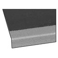 Fibergrate Stair Tread Cover, Gray, 144in W, Polyester 879460