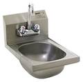 Eagle Group Hand Sink, With Faucet, 12 In. L, 18 In. W HSAN-10-F