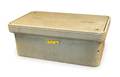 Quazite Underground Enclosure Assembly, Blank Cover, 12 in H, 32-1/4 in L, 19-1/4 in W, 8,000 lb L.R. PG1730Z80109