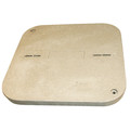 Quazite Underground Enclosure Cover, Blank Cover, 28 x 28 Enclosure, 8000 lbs., Polymer Concrete PG2424CA0009