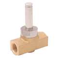 Dayton Brass Steam Solenoid Valve Less Coil, Normally Closed, 3/8 in Pipe Size 008612