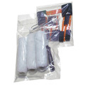 Zoro Select 9" x 6" Open Poly Bags, 4 mil, Clear 5DHR0