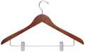 Honey-Can-Do Wood Suit Hanger, Cherry, PK12 HNGT01210