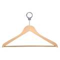 Honey-Can-Do Security Hangers, Maple, PK24 HNG-01733