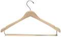 Honey-Can-Do Wood Suit Hanger, Classic, PK6 HNGT01264