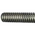 Zoro Select Threaded Rod, 1/2"-10, Steel, Plain Finish, 72 in Length 44936