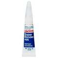 Loctite Instant Adhesive, 495 Series, Clear, 0.1 oz, Tube 234072