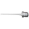 Zoro Select Needle, 2 in Length, Stainless Steel 5 PK Silver 5FVA7
