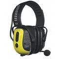 Sensear Over-the-Head Headset, 25dB, Yellow SM1NB001