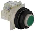 Schneider Electric Extended Push Button Operator, 30 mm, SPDT, Green 9001SKR3GH13
