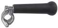 Guardair Auxiliary Handle, Steel, 5-1/2 In. L, Black 500A20