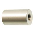 Zoro Select Round Standoffs, 5/16"-18 Thrd Sz, 1 in Bd L, 18-8 Stainless Steel Brushed, 1 in OD, 2 PK ZA0186-SS32D