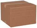 Zoro Select Multi-Depth Corrugated Boxes, 12" x 12" x 8", Kraft, 25/Bundle 5GMK7