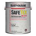 Rust-Oleum 1 gal Anti-Slip Floor Coating, Flat Finish, Tile Red, Solvent Base AS9168425