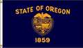 Nylglo Oregon Flag, 4x6 Ft, Nylon 144470