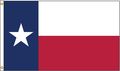 Nylglo Texas Flag, 4x6 Ft, Nylon 145270