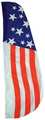 Annin Flagmakers US Feather Flag, 2x8 Ft, Nylon 925