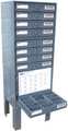 Zoro Select Buna O-Ring Asst, Steel Cabinet, 1324 Pc 5JKC1