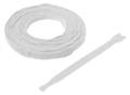 Velcro Brand 3/4" W x 8" L Hook-and-Loop White One-Wrap Perforated Fastener Strap, 45 pk. 176408