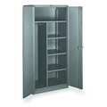 Lyon 14 ga. ga. Steel Storage Cabinet, 48 in W, 82 in H, Stationary DD1148