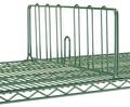 Metro Shelf Divider 24"W, Green, 6PK DD24K3