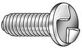 Tamper-Pruf Screws #8-32 x 3/4 in One-Way Round Tamper Resistant Screw, Steel, Zinc Plated Finish, 100 PK 141100