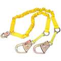 3M Dbi-Sala Shock Absorbing Lanyard, 6 ft., Yellow 1244750