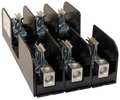 Mersen Open Fuse Block, R UL Class, 3 Poles, 100A Amp Range, 250V AC/DC Volt Rating 21038R