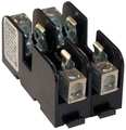 Mersen Open Fuse Block, T UL Class, 2 Poles, 30A Amp Range, 600V AC/DC Volt Rating 60307T