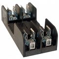 Mersen Open Fuse Block, R UL Class, 2 Poles, 60A Amp Range, 600V AC/DC Volt Rating 60607R