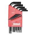 Eklind 13 Piece SAE L-Shape Hex Key Set, 10113 10113