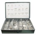 Zoro Select Grade 18-8 Stainless Steel Solar Install Fastener Kit, 270 pc. ZSOLAR1