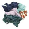 Zoro Select Reclaimed Terry Cloth Rag 10 lb. Varies Sizes, Assorted 515-10N