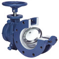 Val-Matic Butterfly Valve, Flanged, 4 In, Actuated, CI 2004/1A08AK