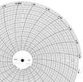 Graphic Controls Chart, 10 In, 0 to 10, 1 Day, PK100 CLH HKTW0100S016