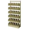 Estey Divider Shelf, Single, 6 Shelves, 12 In WBDF71120