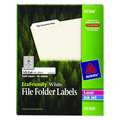Avery Avery® EcoFriendly White File Folder Labels 45366, 2/3" x 3-7/16", Box of 1500 7278245366
